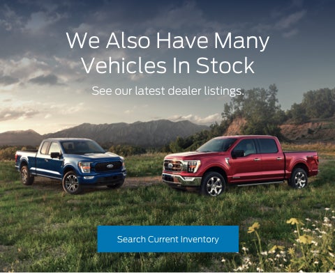 Ford vehicles in stock | E. J. Barrette and Sons in Swanton VT